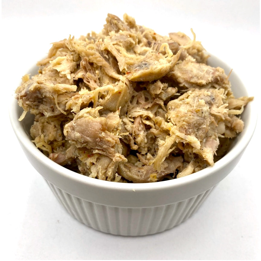 Chicken Meat Confit “Carnitas Style”
