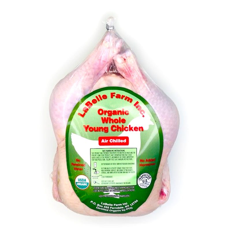 Organic Air-Chilled, All Natural Whole Chicken