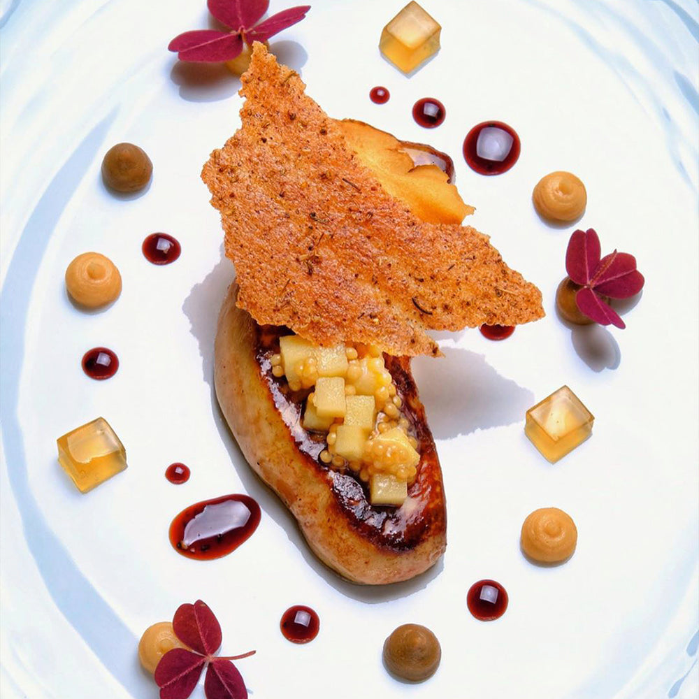 
          
            Seared Foie with Pear Marmalade
          
        