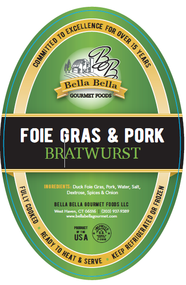 Foie Gras Bratwurst-Duck