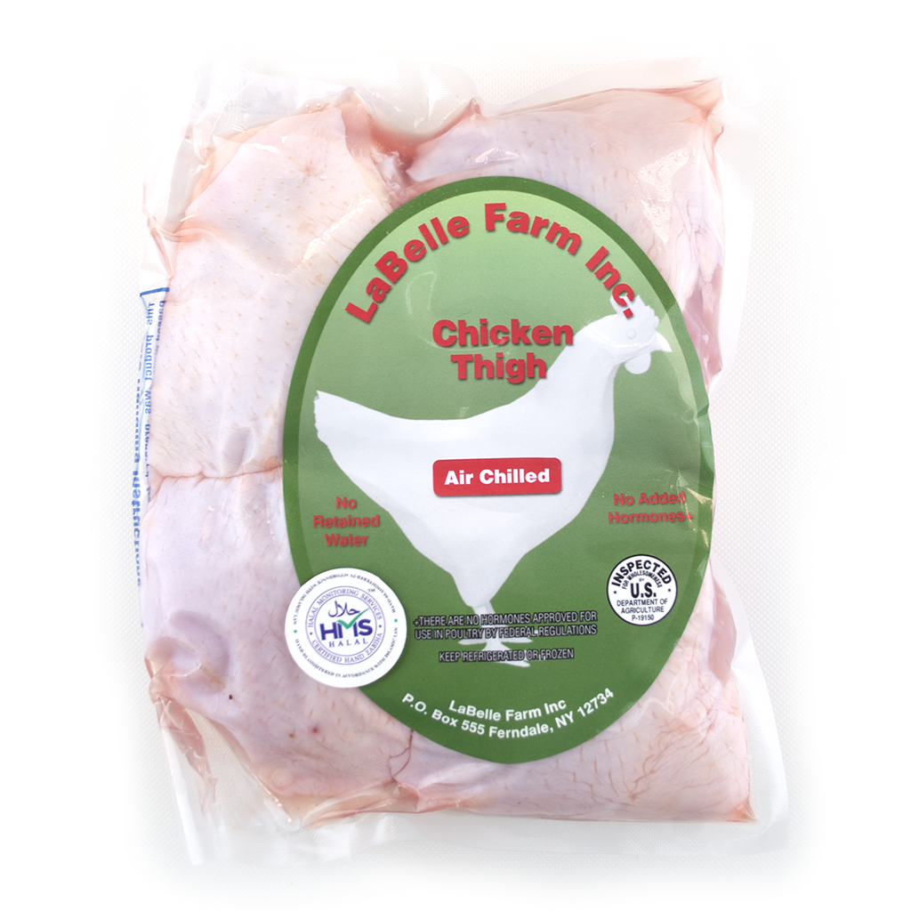 Organic Air-Chilled, Chicken Thighs Bone In Skin On
