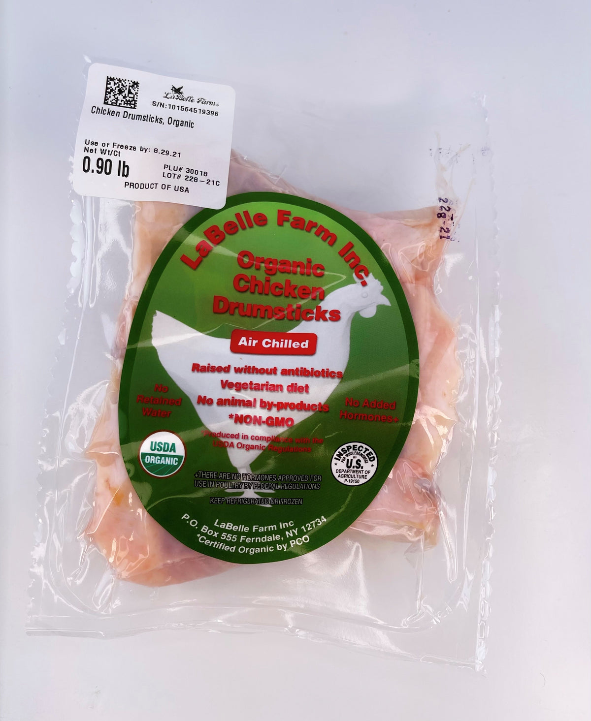 Air-Chilled, Organic Chicken Drumsticks