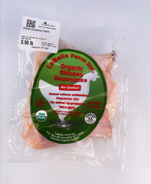 Air-Chilled, Organic Chicken Drumsticks