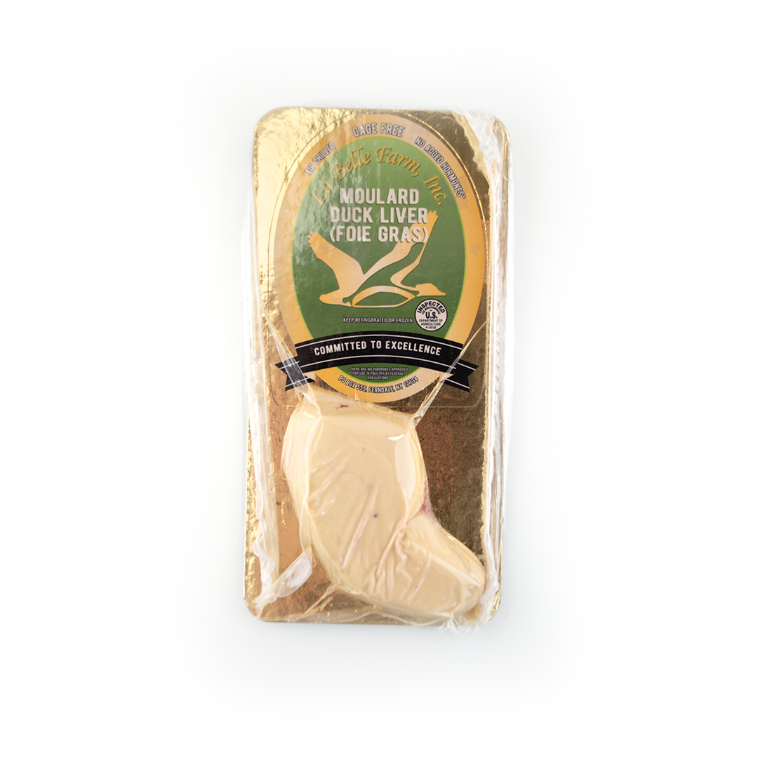 LaBelle Farm’s Duck Foie Gras Sliced, 2 oz Avg.