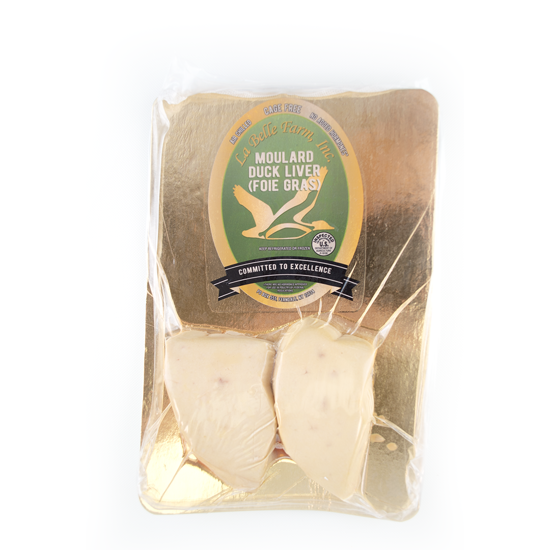 LaBelle Farm’s Duck Foie Gras Sliced, 2 oz Avg.