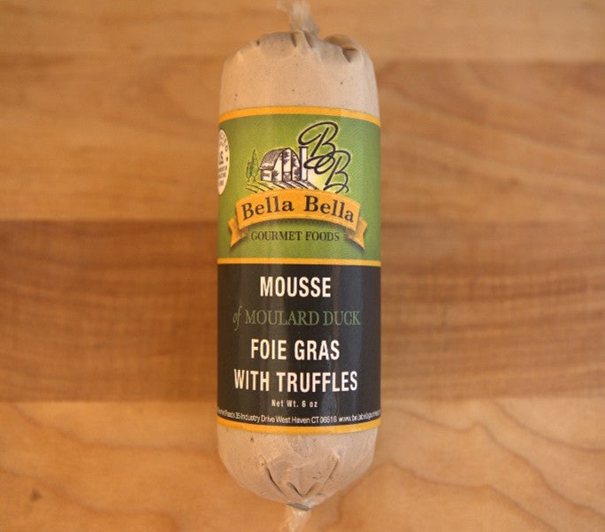 DUCK FOIE GRAS MOUSSE WITH BLACK TRUFFLES 6oz