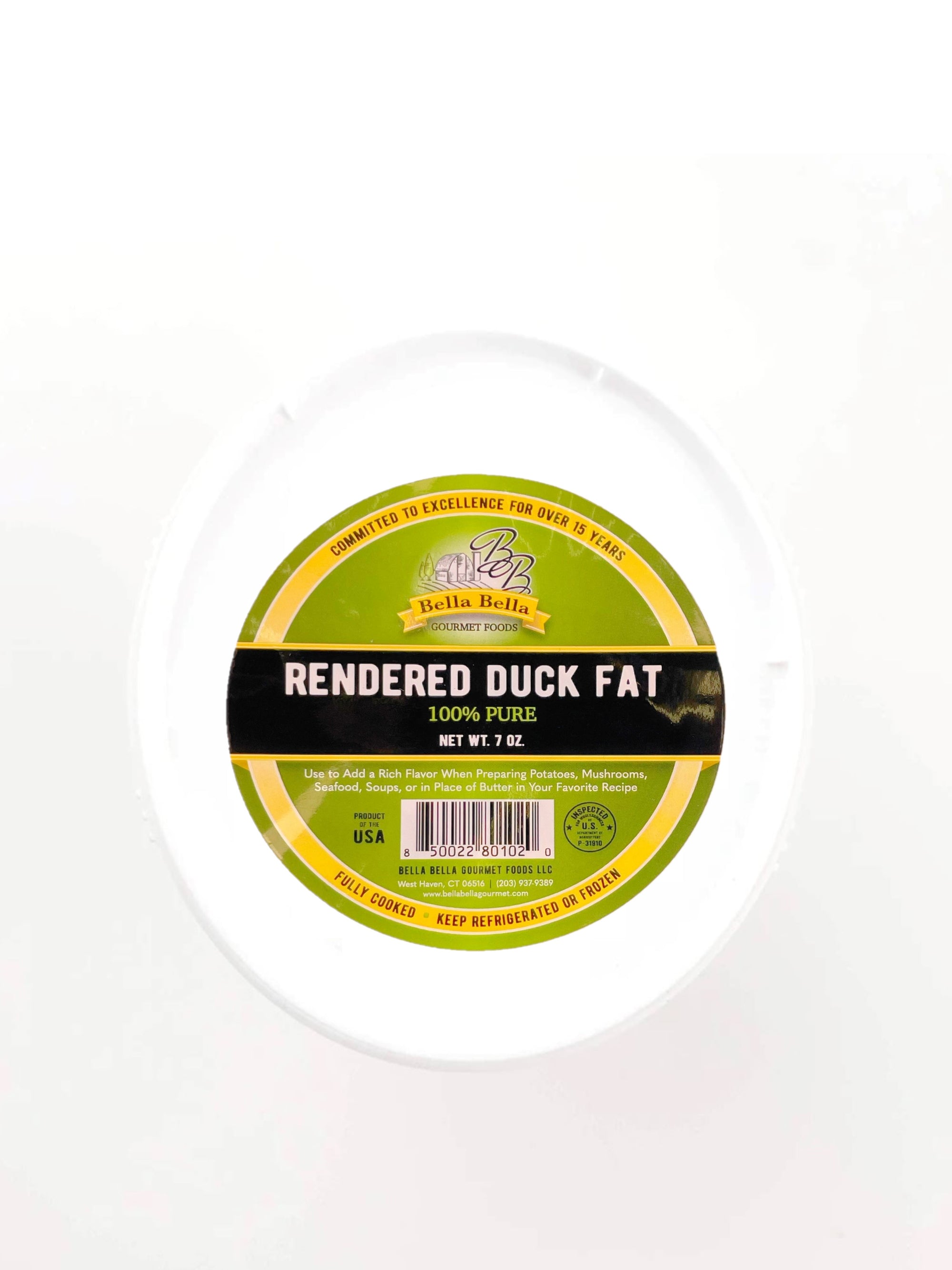 Rendered Duck Fat Bella Bella Gourmet
