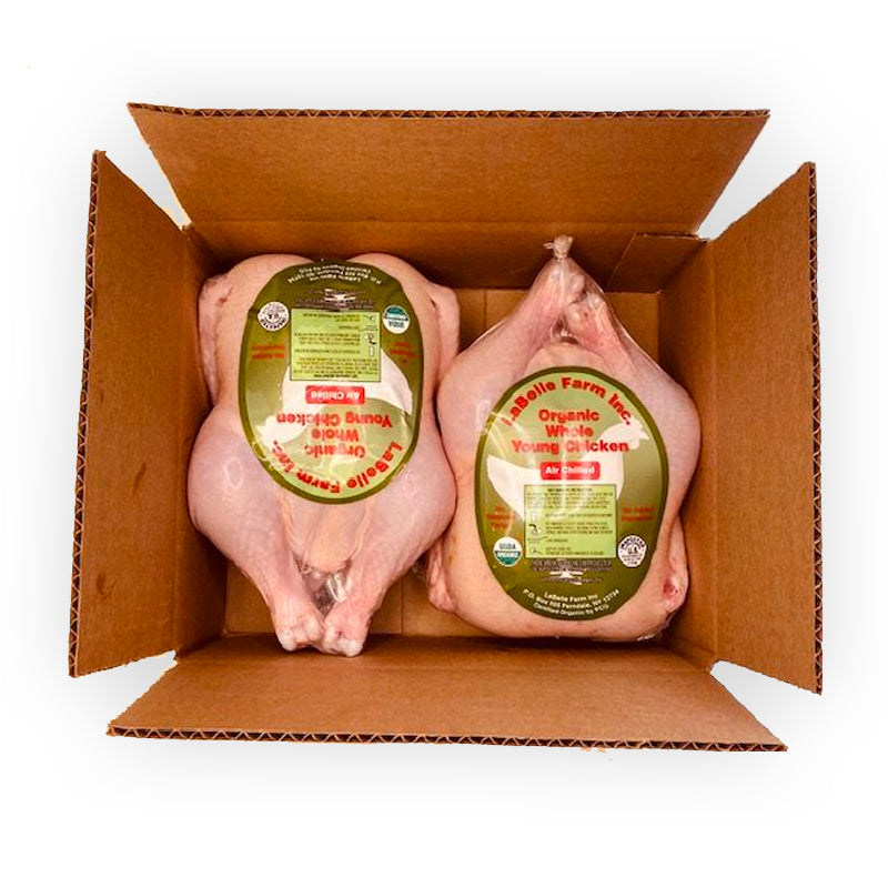 Organic Air-Chilled, All Natural Whole Chicken