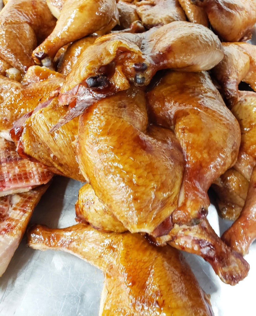 Smoked Chicken Leg and Thigh Meat